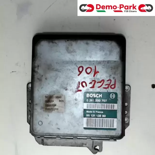 CENTRALINA MOTORE Peugeot 106 BOSCH 0 261 200 707     96 131 138 80 0