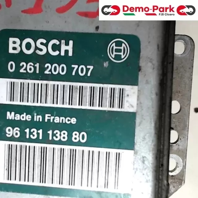 CENTRALINA MOTORE Peugeot 106 BOSCH 0 261 200 707     96 131 138 80 1