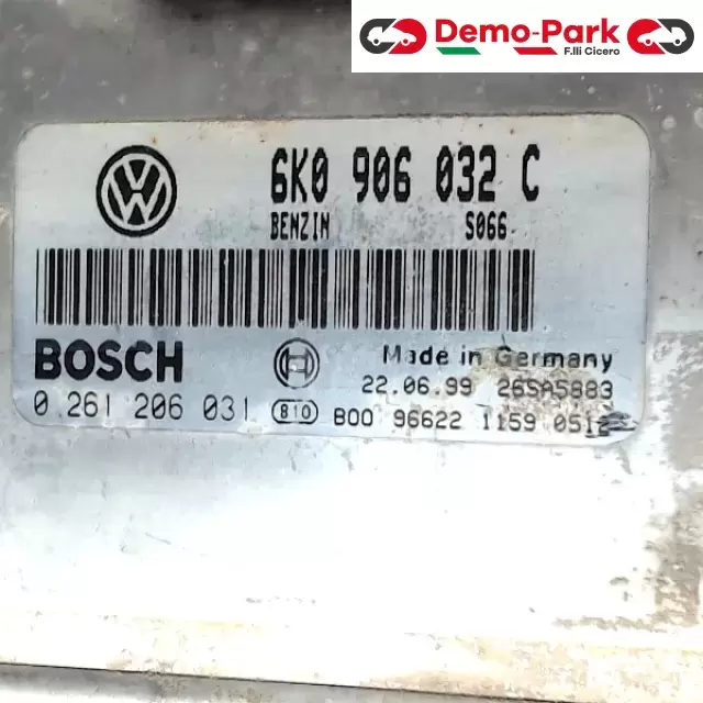 CENTRALINA MOTORE Seat IBIZA 1.6 BOSCH  0 261 206 031    6K0 906 032 C 1
