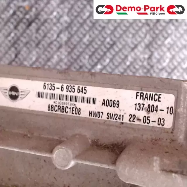BODY COMPUTER Mini COOPER 6135-6 935 645   8BCRBC1E08 1