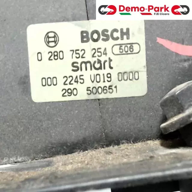 PEDALE ACCELERATORE  Smart TWO - 600 BOSCH 0 280 752 254   2245 V019 1