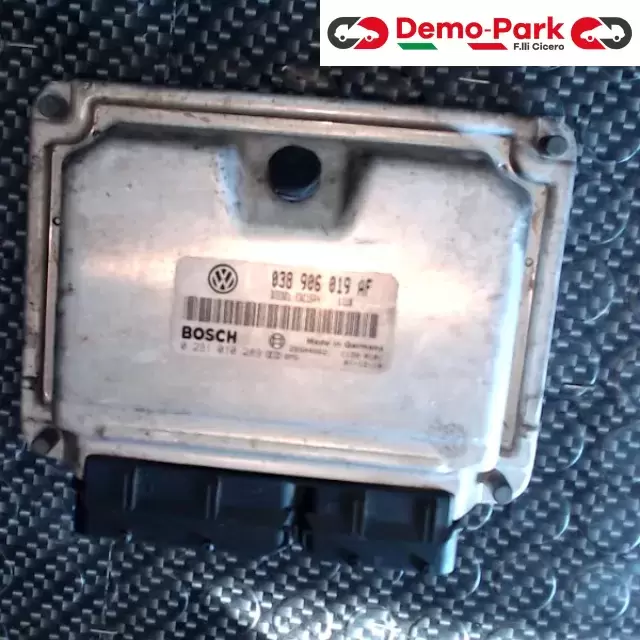 CENTRALINA MOTORE Skoda FABIA - 1.9 TDI BOSCH 0 281 010 289  EDC15P+ 1110  038 906 019 AF 1