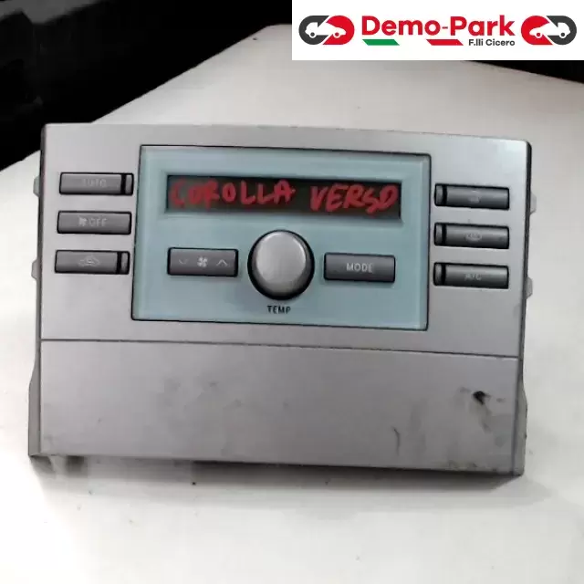 COMANDO CLIMATIZZATORE - AUTOMATICO Toyota COROLLA VERSO  0