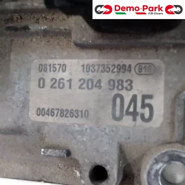 CENTRALINA MOTORE Fiat PUNTO 188 - 1.2 16V BOSCH 0 261 204 983   1