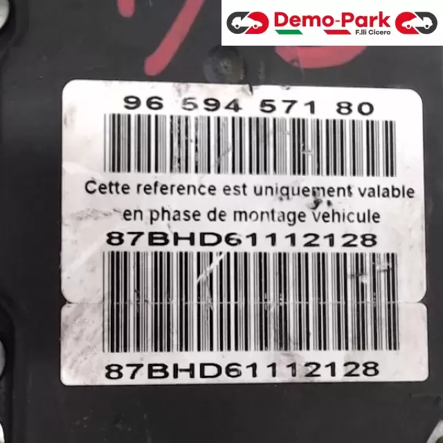 GRUPPO ABS C4  CitroЁn C4 - 1.6 HDI 0265231486 BOSCH 0265800395 1