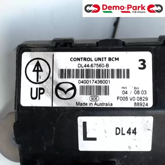 CENTRALINA BCM MAZDA 2 Mazda 2 F005V00829 1