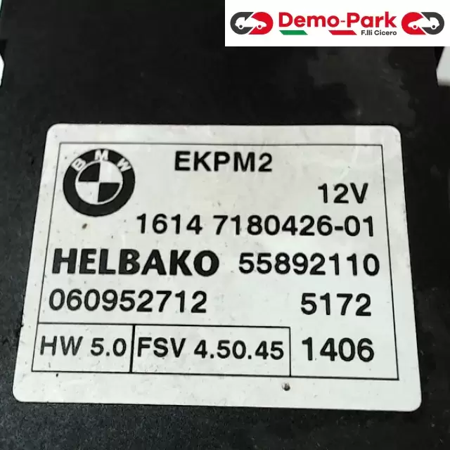 CENTRALINA POMPA CARBURANTE BMW E90 Bmw SERIE 3 - E90 55892110 1
