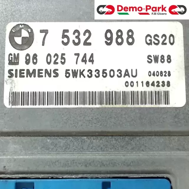 CENTRALINA CAMBIO AUT. BMW X3 Bmw X3 E46 330 7532988 1