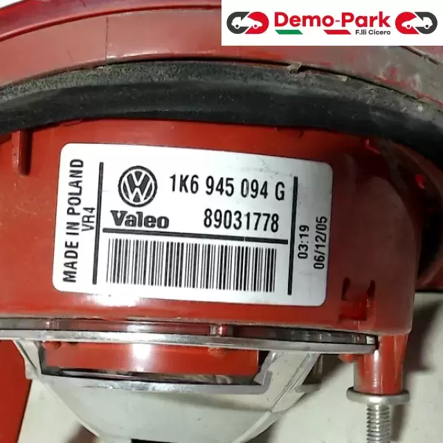 STOP DX VW GOLF 5 Volkswagen GOLF 5 1K6 945 094 G 1