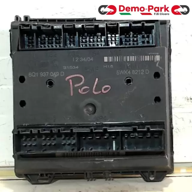 BODY COMPUTER VW POLO Volkswagen POLO 6Q1 937 049 D / 5WK4 8212 D 0