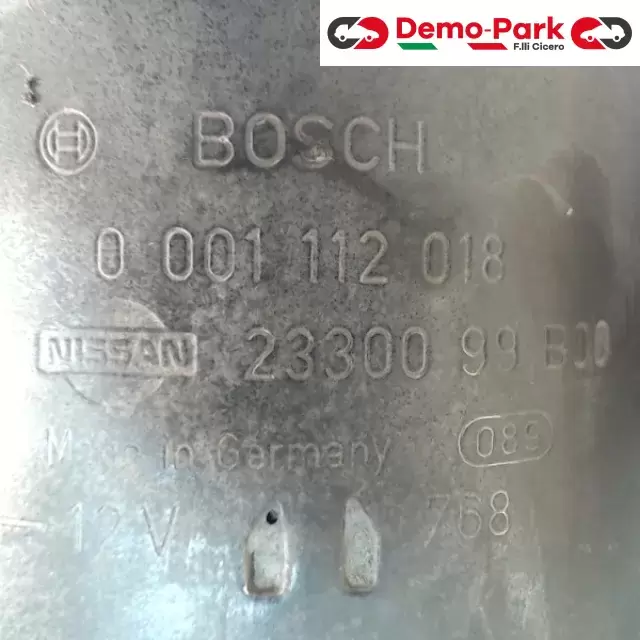 MOTORINO D'AVVIAMENTO Nissan MICRA K11 - 1.0 0 001 112 018 / 23300 99 B00 3