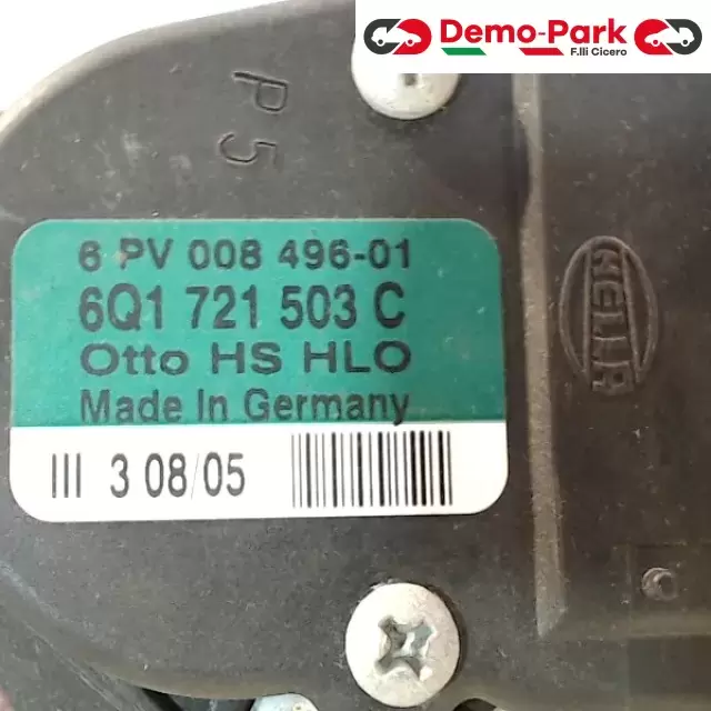 PEDALE ACCELERATORE Volkswagen FOX 6Q1 721 503 C 1