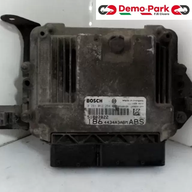 CENTRALINA MOTORE Fiat MULTIPLA  1.9 JTD II SERIE 4434A3ABM / 0 281 012 294 0