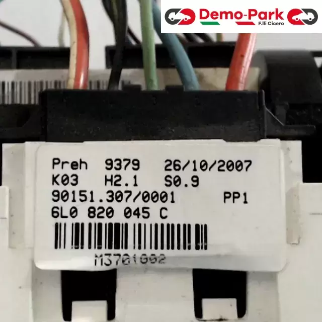 COMANDO CLIMA Seat ibiza 6L0 820 045 C 2