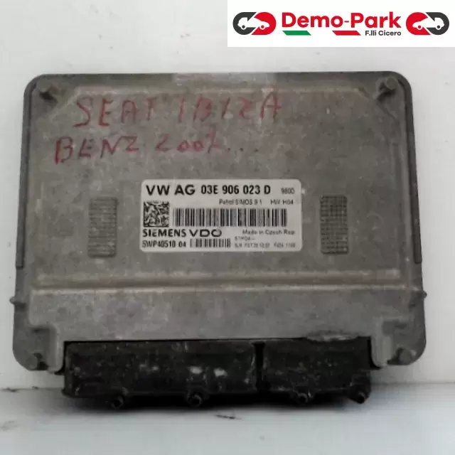 CENTRALINA MOTORE Seat IBIZA - 1.2 03E 906 023 D / 5WP40510 04 0