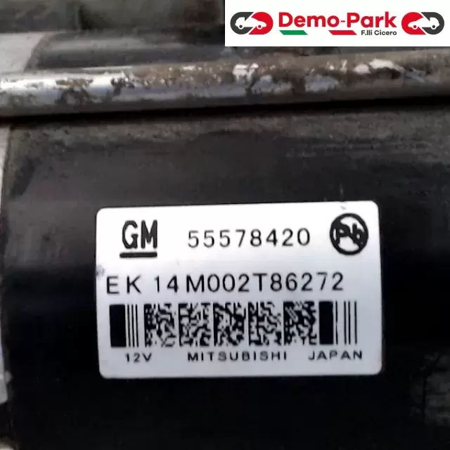 MOTORINO D'AVVIAMENTO Opel MOKKA - 1.7 CDI 55578420 3