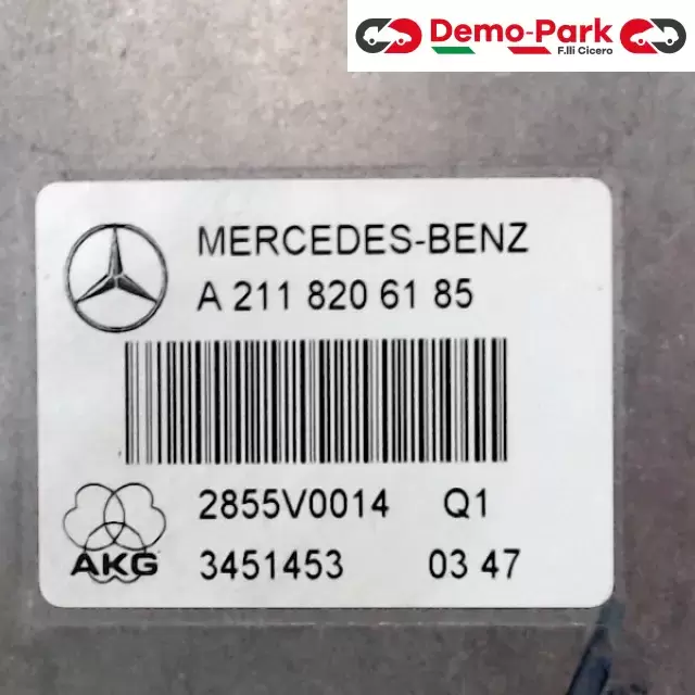 CENTRALINA BLUETOOTH TELEFONO Mercedes-benz CLASSE E - 320 CDI A 211 820 61 85 1