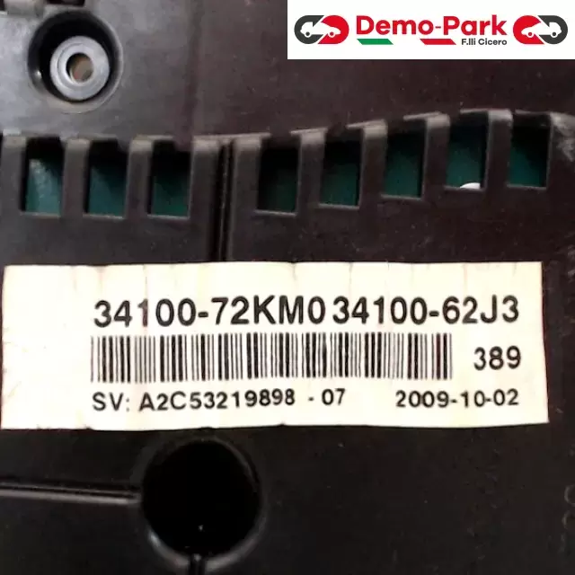 QUADRO STRUMENTI VDO Suzuki SWIFT - 1.3 Mjet 34100-62J3 2