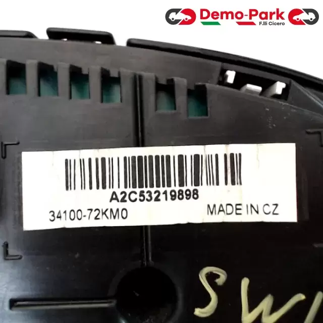 QUADRO STRUMENTI VDO Suzuki SWIFT - 1.3 Mjet 34100-62J3 3